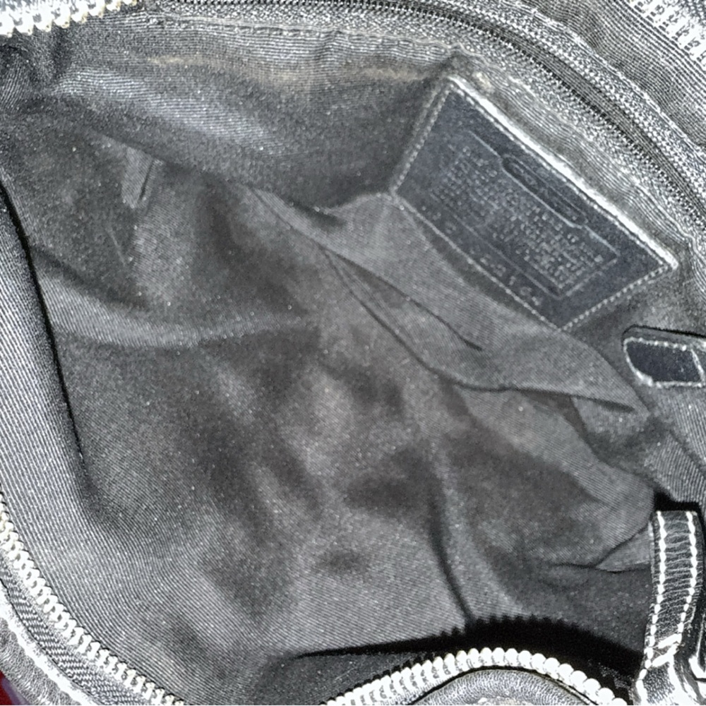 Coach mini black hobo‼️‼️SOLD‼️‼️ - Picture 4 of 10